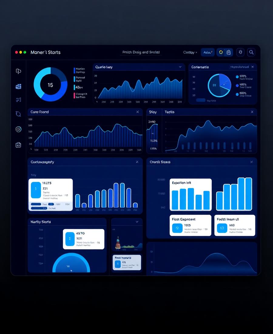 AI analytics dashboard
